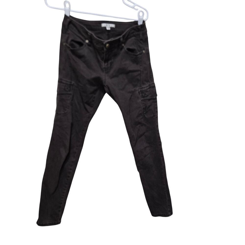Cabi Cargo Skinny Pants Size 4 Brown Bittersweet Stretch
